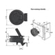thumbnail image 5 of Marine Flush Pull Latch Cubierta De Manija De Elevación De Acero Inoxidable 316, 5 of 7