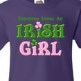 thumbnail image 4 of Inktastic Loves an Irish Girl Youth T-Shirt, 4 of 5