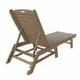 thumbnail image 5 of WestinTrends Malibu Outdoor Chaise Lounge Set of 2, All Weather Poly Lumber Patio Pool Lounge Chair with 5 Posistions Backrest, Weatherwood, 5 of 9