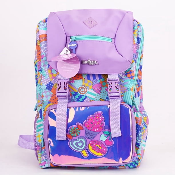 Mochila Smiggle australiana genuina, caja de papelería para niños, estuche para lápices para estudiantes, mochila, bolsa para comida, taza de agua, regalo para estudiantes