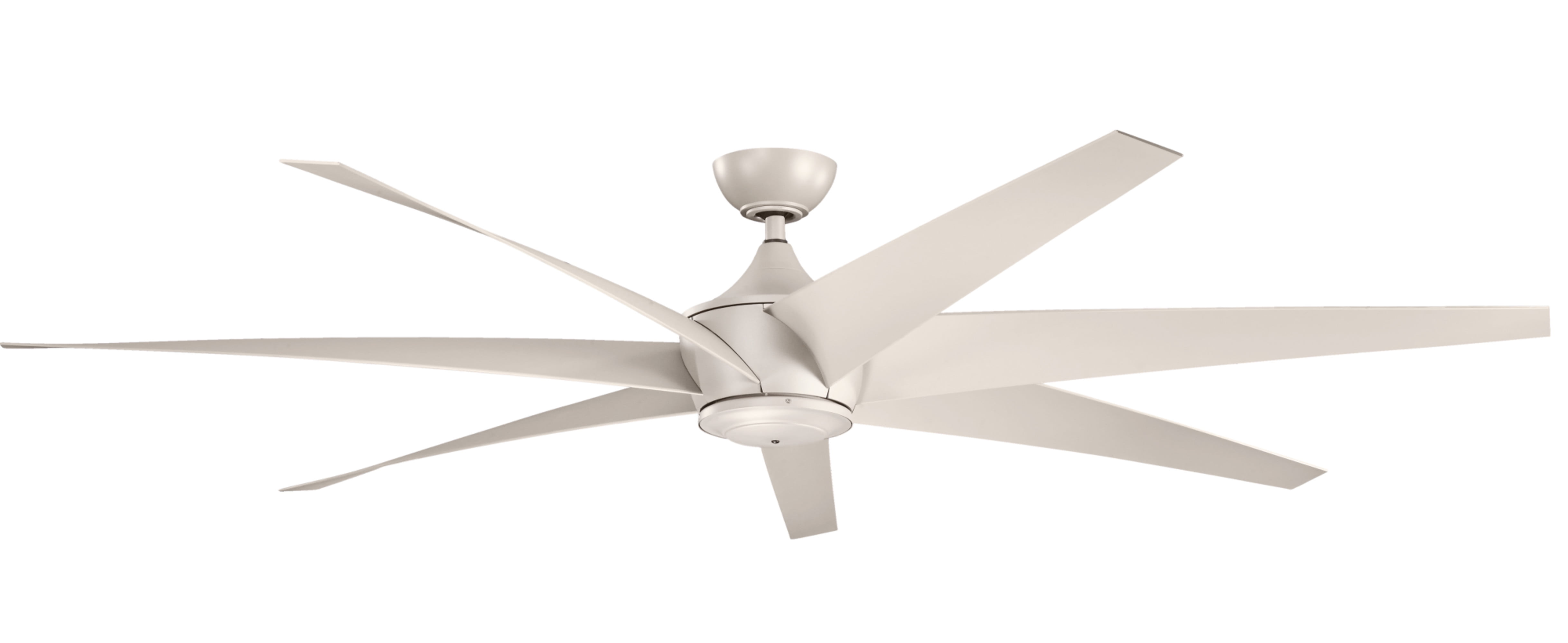 Kichler 310115 Lehr 80" Indoor / Outdoor Ceiling Fan Silver