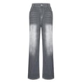thumbnail image 2 of Aellinatey Jeans for Women High Waist Straight Wide Leg Jean Loose Stretchy Baggy Casual Pants with Pocket, 2 of 12