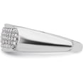 thumbnail image 3 of 14K White Gold Lab Grown Diamond Ladies Band - Ring Size 7.0, 3 of 7