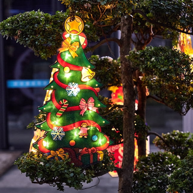 Xihbxyly Artículos En Liquidación En Oferta Cadena de Luces Navideñas, Adornando Navideños Led, Árbol de Navidad de Papá Noel
