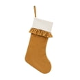 thumbnail image 2 of Large Christmas Stocking Non-Woven Hanging Decoration Gift Pouch for Fireplace Mantel Tree Wall Holiday Home Ornament, 2 of 7