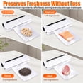 thumbnail image 2 of GMOX Vacuum Sealer Machine for Food, 75KPA Strong Suction Multi-Functional Food Sealer with 20 Food Vacuum Bags, 2 of 6