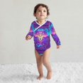 thumbnail image 4 of Xecao Elephant in Tribal Style Print Baby unisex-baby Cotton Long-sleeve Bodysuits-18 Months, 4 of 6