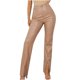 thumbnail image 2 of Pntutb moda mujer cintura alta cuero sólido pantalones Casual señoras pantalones elásticos Pntutb Pntutb-1443, 2 of 5