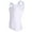 White, variant on VASLANDA Mens Slimming Body Shaper Vest Chest Compression Shirt Abs Abdomen Slim Tank Top Undershirt