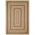 thumbnail image 2 of Liora Manne Sahara Area Rug Indoor Outdoor Multi Border Ivory 5x7 Durable, 2 of 5