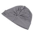 thumbnail image 1 of Muslim Turban Hat, Turban Head Wrap Fine Workmanship Good Elasticity  For Daily Wear For Gift Silver, 1 of 8