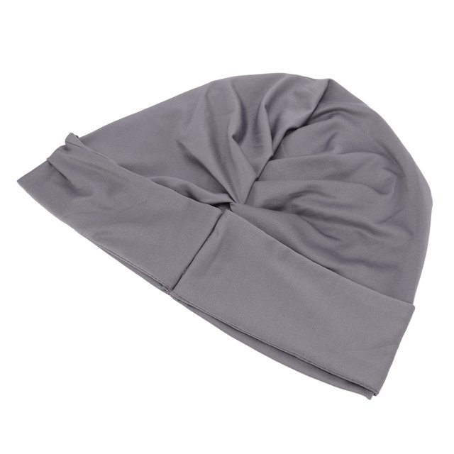 Muslim Turban Hat, Turban Head Wrap Fine Workmanship Good Elasticity For Daily Wear For Gift Silver
