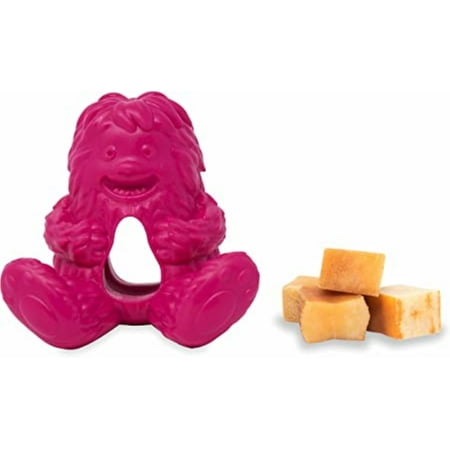 UPC: 0761062208512 | Yeti Puff and Play Dog Toy Interactive Nuggets Treats Dispenser Puzzle  Fun Stimulating Chew Toy for Teething  Behavior Training  Anxiety Calming  for Light to Moderate Chewers  Pink