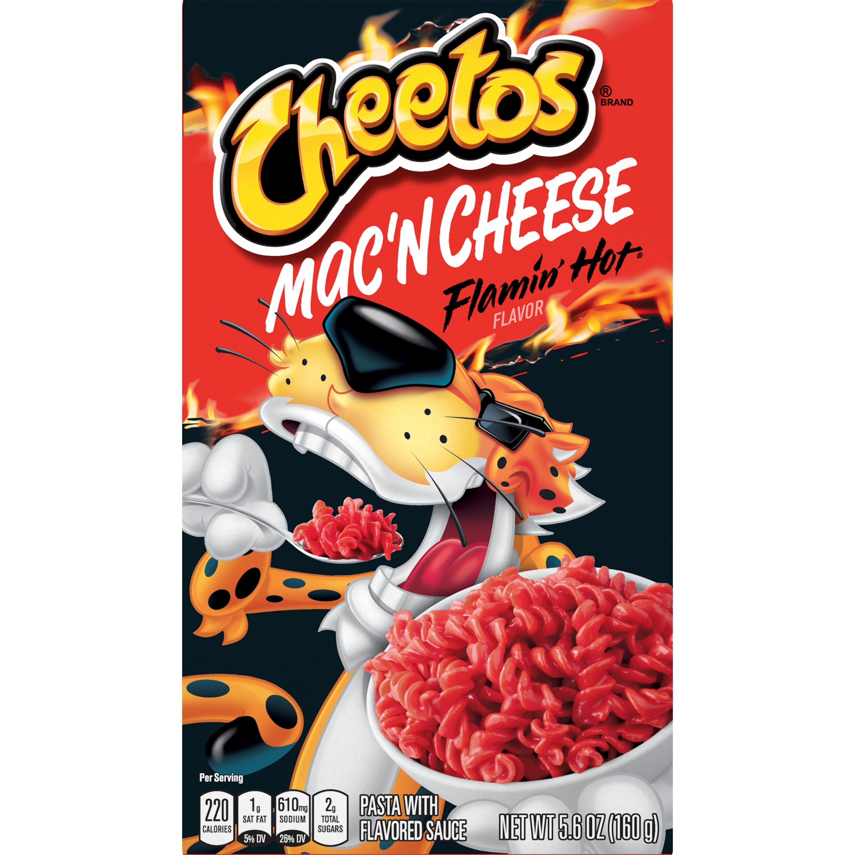 Cheetos Mac 'N Cheese, Flamin' Hot Flavor, 5.9 oz Box