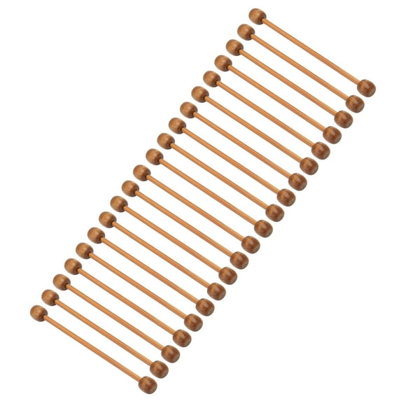 Lot De 20 Mini Tiges De Suspension En Bois Pour Tapisserie, Mini Bâtons En Bois Polis Pour la Fabrication De Modèles Architecturaux, Roses Artisanales, Accessoires De Mariage, Accessoires Photo