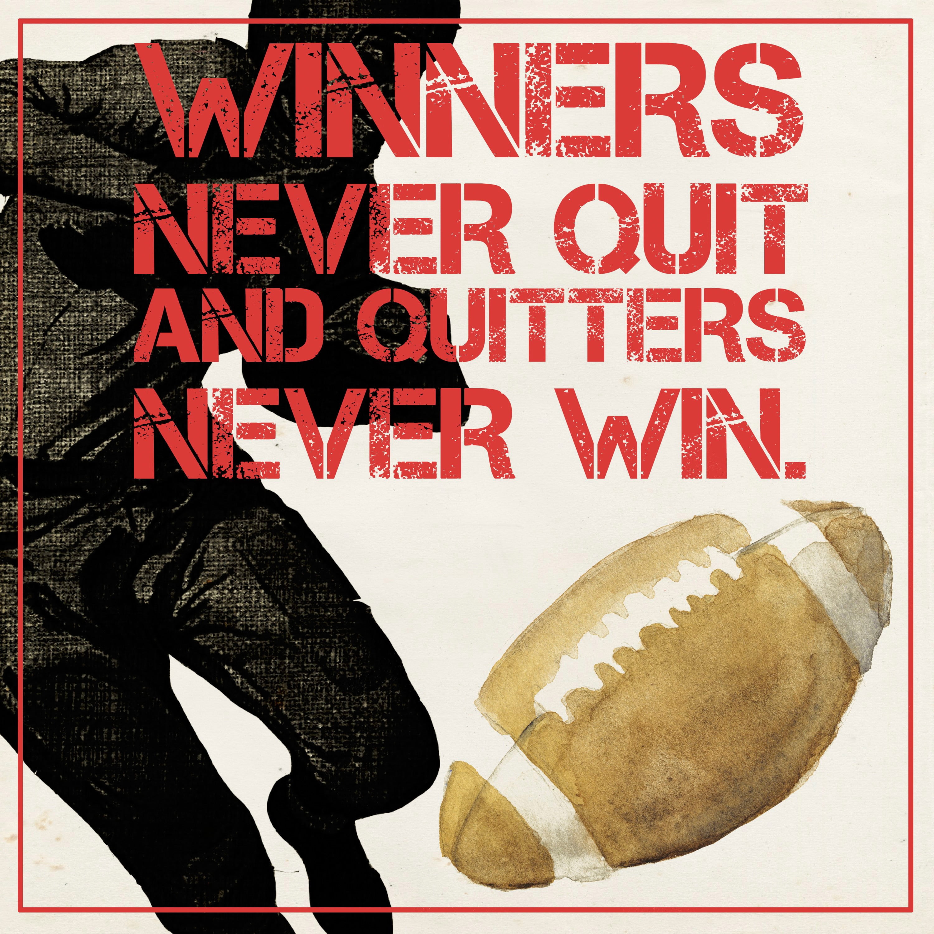 Marmont Hill "Sports Epigram II" Painting Print on Wrapped Canvas
