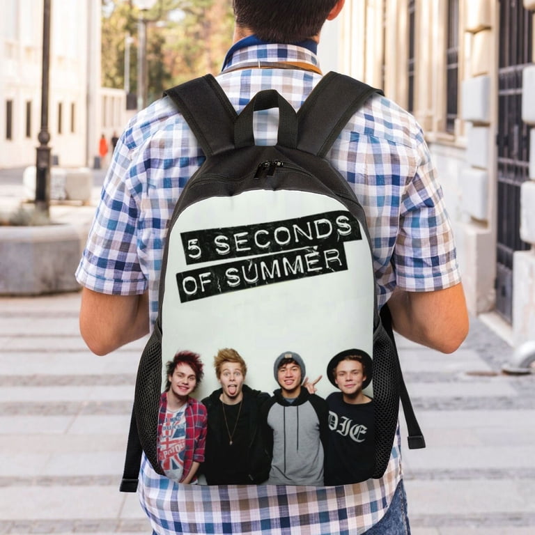 5sos jansport backpack 5 Seconds Of Summer 5sos Backpacks Casual Daypacks Student Book Bag  Printing Satchel Rucksack Lightweight Schoolbag