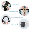 thumbnail image 7 of FORMRS Women's Travel Backpack Purse Anti-Theft Hidden Pockets Casual Shoulder Bag, Flowers Geometric Pattern, 7 of 7
