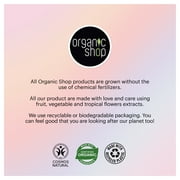 Organic Shop Lychee & 5 Essential Oils Nourishing Body Cream, 100% Vegan & Organic, Daily Hydration & Moisturizer, Body, Face, Hand & Foot Natural Lotion, Intensive Care & Skin Hydration. 250ml