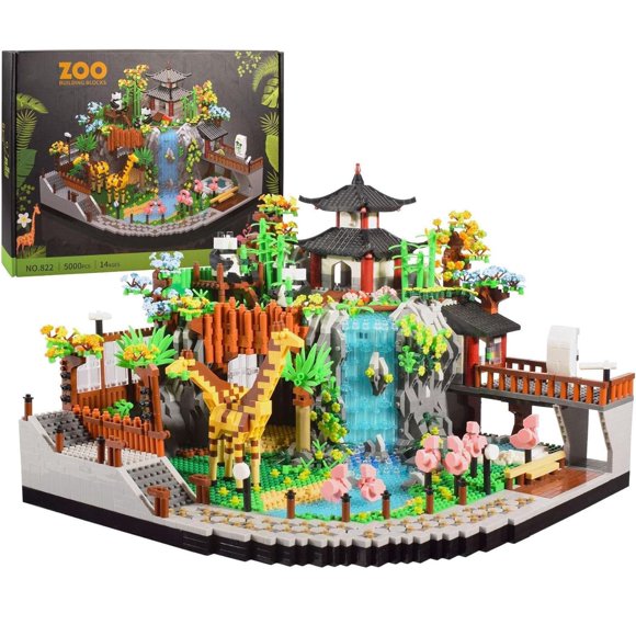 Juego de Construccion Pasyru Zoologico del Desierto Modular 5000 Piezas