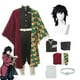 thumbnail image 1 of Disfraz de Anime Demon Slayer Kimetsu No Yaiba Tomioka Giyuu, accesorios de Cosplay, traje, uniformes, peluca, regalo de fiesta para niños y adultos, 1 of 4
