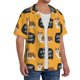 thumbnail image 2 of Fotbe Corgi Camisa Estampada de Manga Corta para Hombre, Casual de Verano, Estilo Playero, Sin Arrugas-Medium, 2 of 5