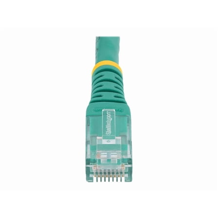 StarTech 50ft CAT6 Ethernet Cable - Green CAT 6 Gigabit Ethernet Wire -250Mhz 100W PoE RJ45 UTP Molded Network Patch Cord with Strain Relief (C6PATCH50GN)