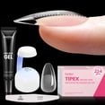 thumbnail image 1 of Kit de uñas Beetles Tipex Instant Apex con pegamento para uñas y lámpara, 1 of 8