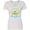 AA-White, variant on Summer Enjoy the Sunshine Miami Beach Florida in Blue Women's V-Neck T-Shirt