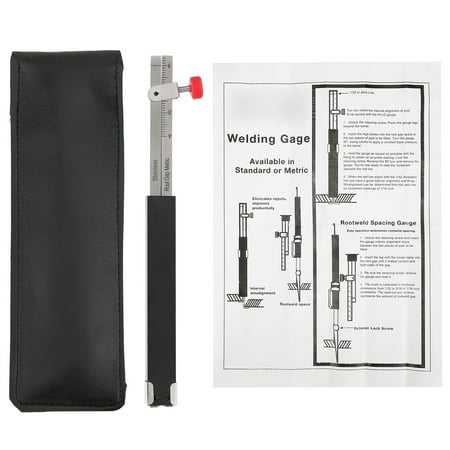 

Welding Gauge Single Purpose Soldering Measuring Internal Inspection Rule Root Gap Metric