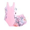 thumbnail image 2 of Kiijoy Girls One-Piece Swimsuit with Boyshorts UPF 50+ Bathing Suit, 2-Piece, Sizes 7-14, 2 of 7