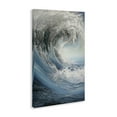 thumbnail image 3 of Stupell Industries Silver Crest of Sea Wave Landscape & Nature Painting Wrapped Canvas Canvas Art Print Wall Art, 20 x 30, 3 of 7