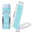 thumbnail image 3 of Gnmfd USB Rechargeable Clip-On Book Reading Light LED Eye-Caring Lamp with 3 Color Modes 5 Brightness Levels Timer for Bedtime Reading Study Work for Book Lovers Lights for Room, 3 of 9