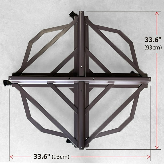 SUNRISEUMBRELLA Rolling planter umbrella Crossing base. with 5 wheels,Patio Umbrella Base for Outdoor Market Umbrella