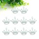 thumbnail image 1 of unbranded 10Pcs Silver Crown Pendant Alloy Jewelry Making Accessory for Decoration Crafts, 1 of 8