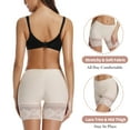 thumbnail image 4 of Wowens Slip Shorts for Under Dresses Lace Panty Anti Chafing Underwear Body Shaper Underwear Slimming Briefs, 4 of 6