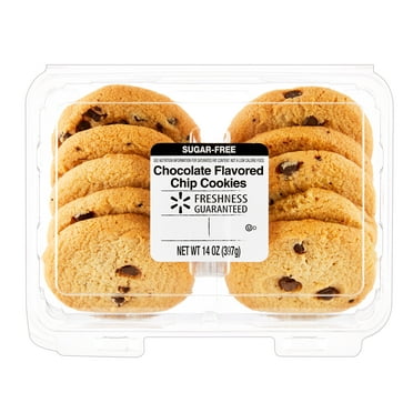 Freshness Guaranteed Sugar Free Chocolate Flavored Chip Cookies, 14 oz, 10 Count