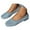 Sky Blue, variant on Mostsola Square Toe Flats for Women Trendy Knitted Mesh Business Casual Shoes Slip on Dress Shoes