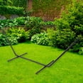 thumbnail image 2 of Northlight 11ft Black Steel Hammock Stand with Hardware, 2 of 4