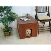 Crown Pet Cat Litter Cabinet Mahogany