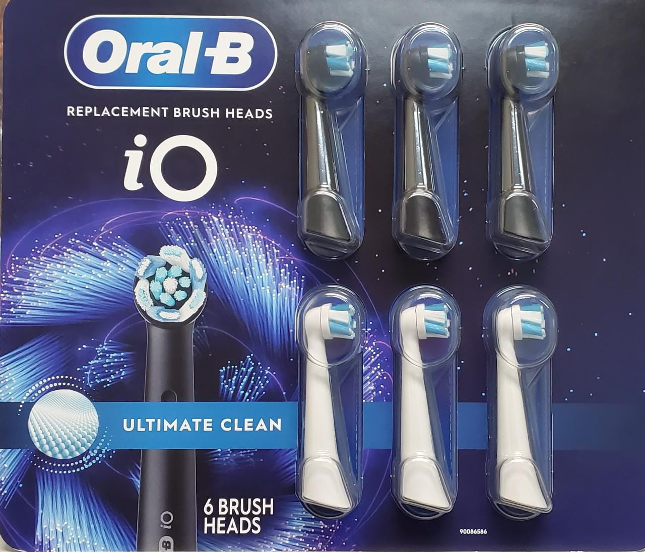 Oral-B iO Series Ultimate Clean Replacement Toothbrush Heads, 6-count -  Walmart.com