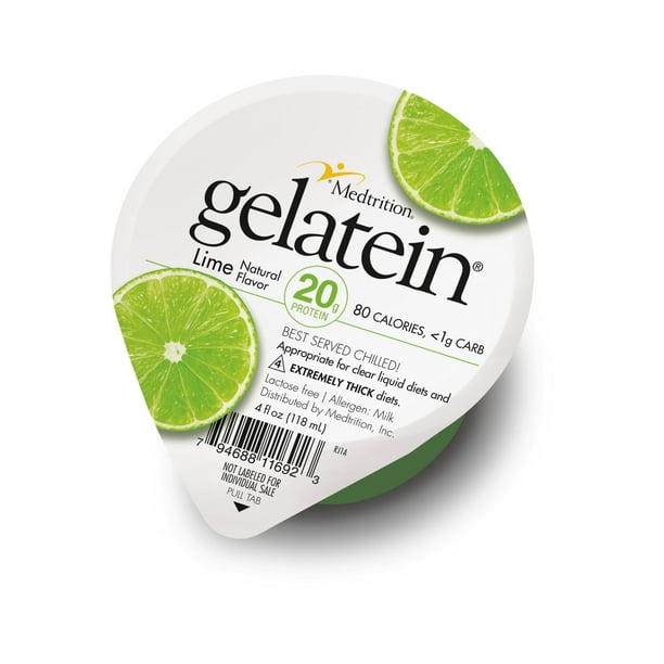 High Protein Sugar Free Gelatin Gelatein 20 Lime 12 Servings