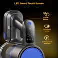 thumbnail image 4 of Cordless Vacuum Cleaner with Flexible Steering & Extendable Pole, Lightweight Wireless Rechargeable Upright Vacuum with LED Light & Wall Mount for Hardwood Floors & Carpet, 4 of 10