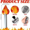 thumbnail image 3 of Inflatable Torch, Designed For Fun And , Perfect For Adding Excitement To Any Event, Medieval Themed Party, Sports Competitions, School Field Days, And Open Ceremonies, Ideal, 3 of 9