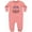 Mauve, variant on Inktastic Military Homecoming Welcome Home Daddy Baby Fleece Romper