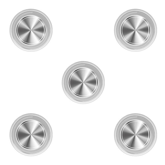 ZheElen Mobile Phone Joystick Mini Plastic Smartphone Sucker for Touch Rocker Gamepad Controller Assist Joypad Gaming Accessories White 5Set