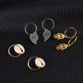 thumbnail image 5 of 90pcs Hair Braid Jewelry Rings Aluminum Dreadlock Cuffs Shell Star Cross Rings Charms, 5 of 5