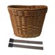 thumbnail image 1 of Cesta de bicicleta infantil con correas para bicicletas infantiles, Marron oscuro, 1 of 8