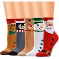 thumbnail image 1 of Women's Cotton Christmas Socks, 1 of 5