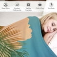 thumbnail image 3 of WYYP Flannel Bed Blanket Throw Plush Soft Gentle Feeling for Sofa Couch Camping Adult Use 40x50in, 3 of 6